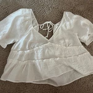 White Dainty Top